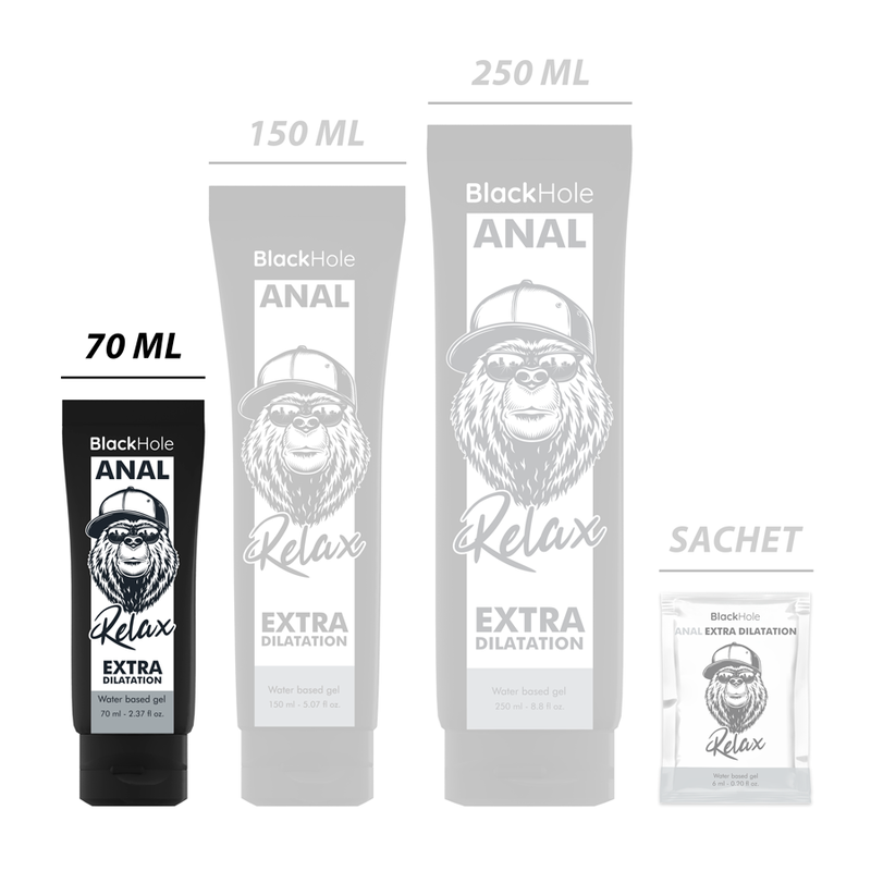 Black Hole Water Based Anal Dilation Gel 70 Ml - 2