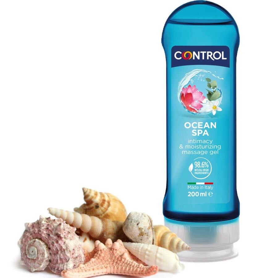 Control Lubes En 1 Massage Pleasure Mediterranean Sea 200 Ml