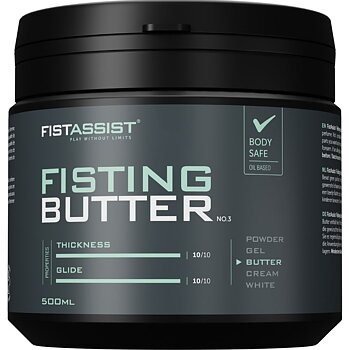 Cobeco Fist Assist Butter Lubricant Oil Based 500 Ml