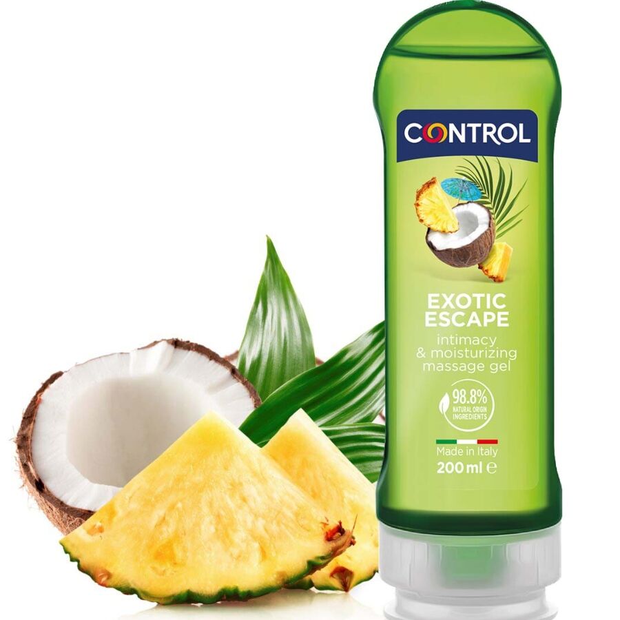 Control Lubes En 1 Massage Pleasure Exotic 200 Ml