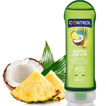 Control Lubes En 1 Massage Pleasure Exotic 200 Ml