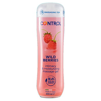 Control Lubes Massage Gel 3 In 1 Wild Berries 200 Ml