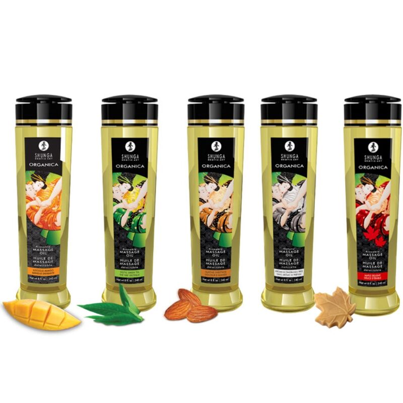 Shunga Oils Organic Massage Mango 240 Ml - 2