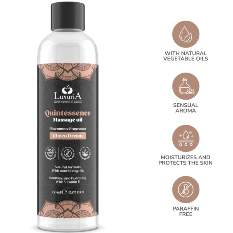 Intimateline Luxuria Massage Oil Chocolate 150 Ml - 4