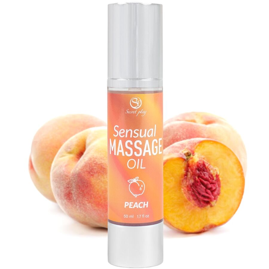 Secretplay Cosmetic Peach Massage Oil - 3