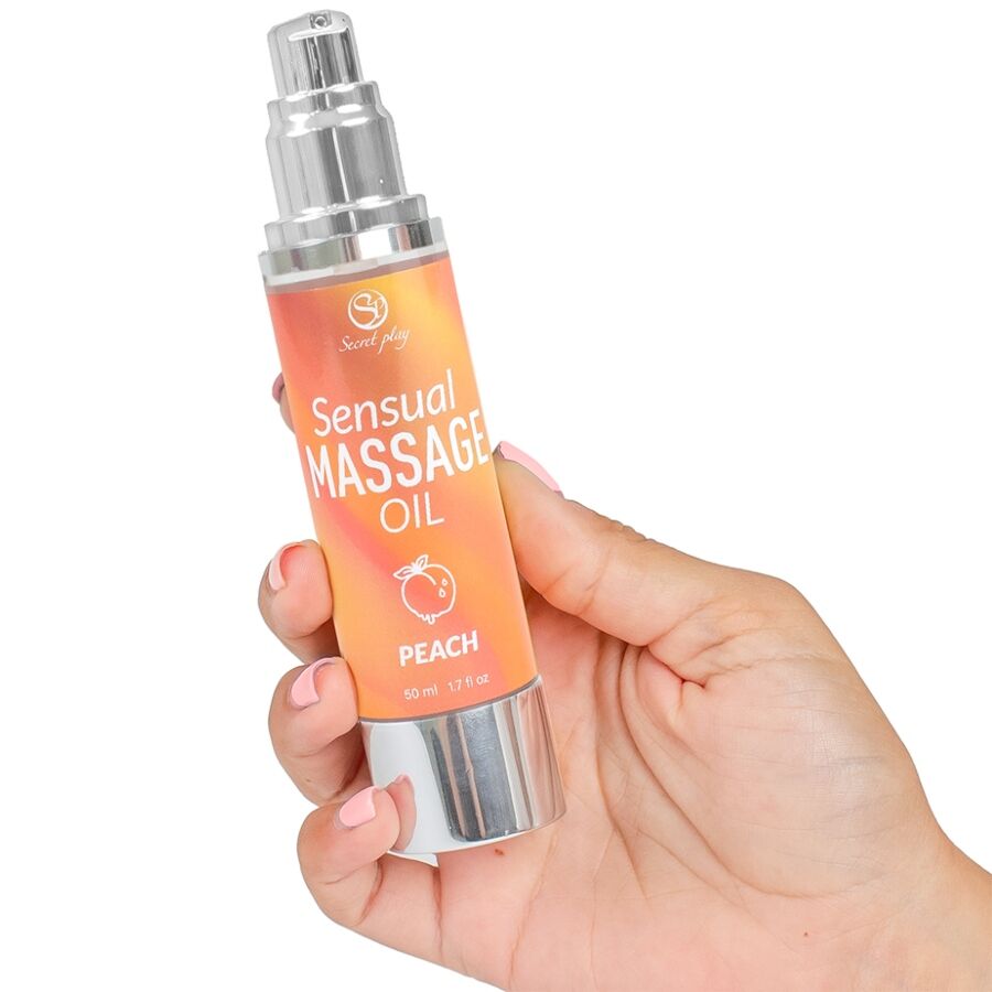 Secretplay Cosmetic Peach Massage Oil - 2