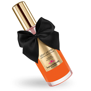 Bijoux Love Cosmetiques Massage Oil Heat Effect Strawberry Aroma