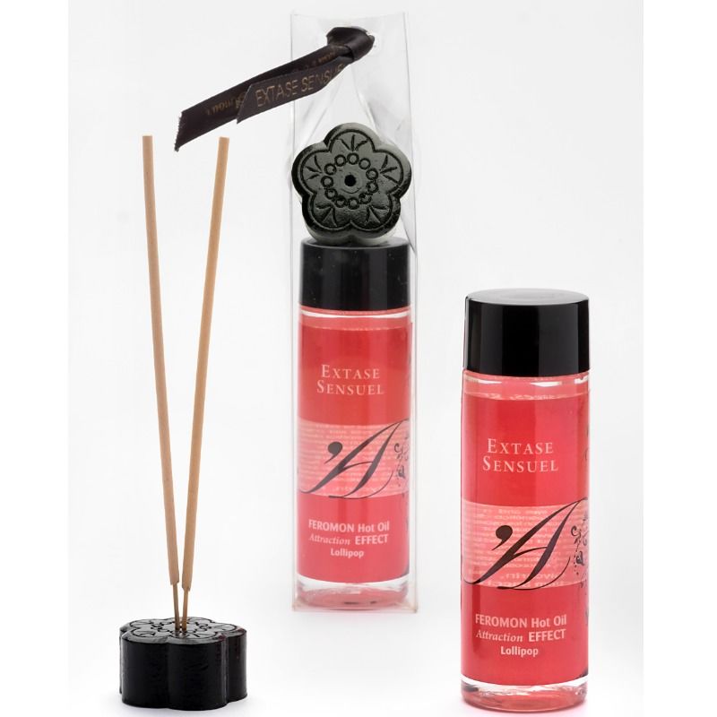 Extase Sensual Heat Effect Massage Oil With Pirulet Pheromones 100 Ml - 2
