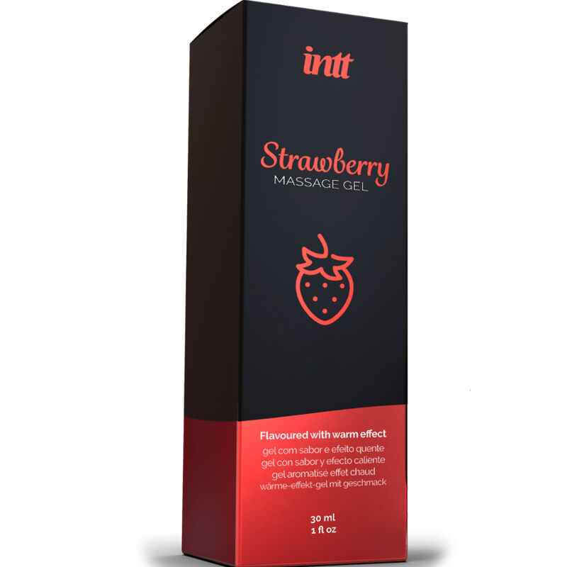 Intt Massage Oral Sex Hot Effect Strawberry Flavor Massage Gel - 3