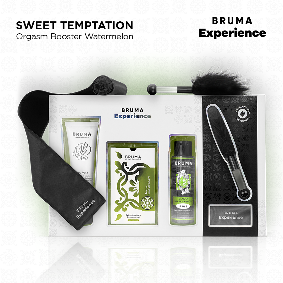 Bruma Xperience Sweet Watermelon Temptation Kit With Orgasm Enhancer - 2