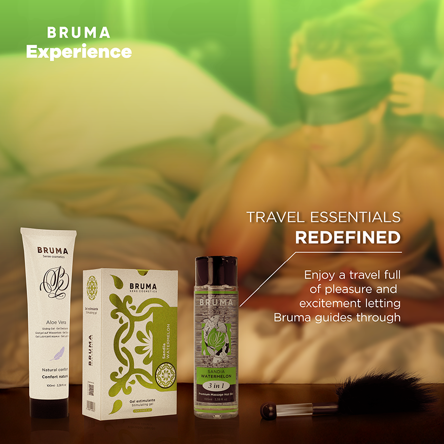 Bruma Xperience Sweet Watermelon Temptation Kit With Orgasm Enhancer - 3