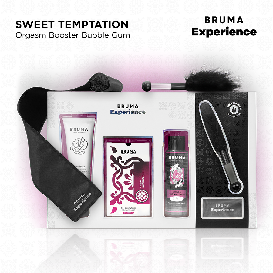 Bruma Xperience Sweet Gum Temptation Kit With Orgasm Enhancer - 2