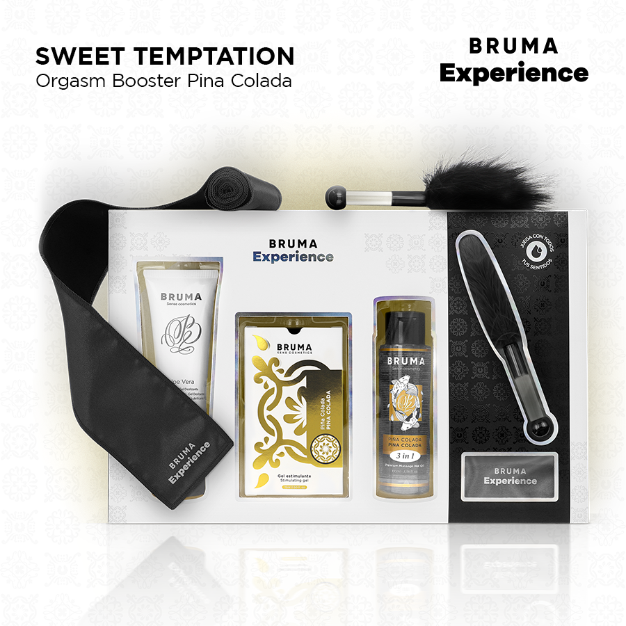 Bruma Xperience Sweet Pina Colada Temptation Pack With Orgasm Enhancer - 2