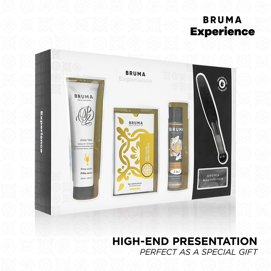 Bruma Xperience Sweet Pina Colada Temptation Pack With Orgasm Enhancer