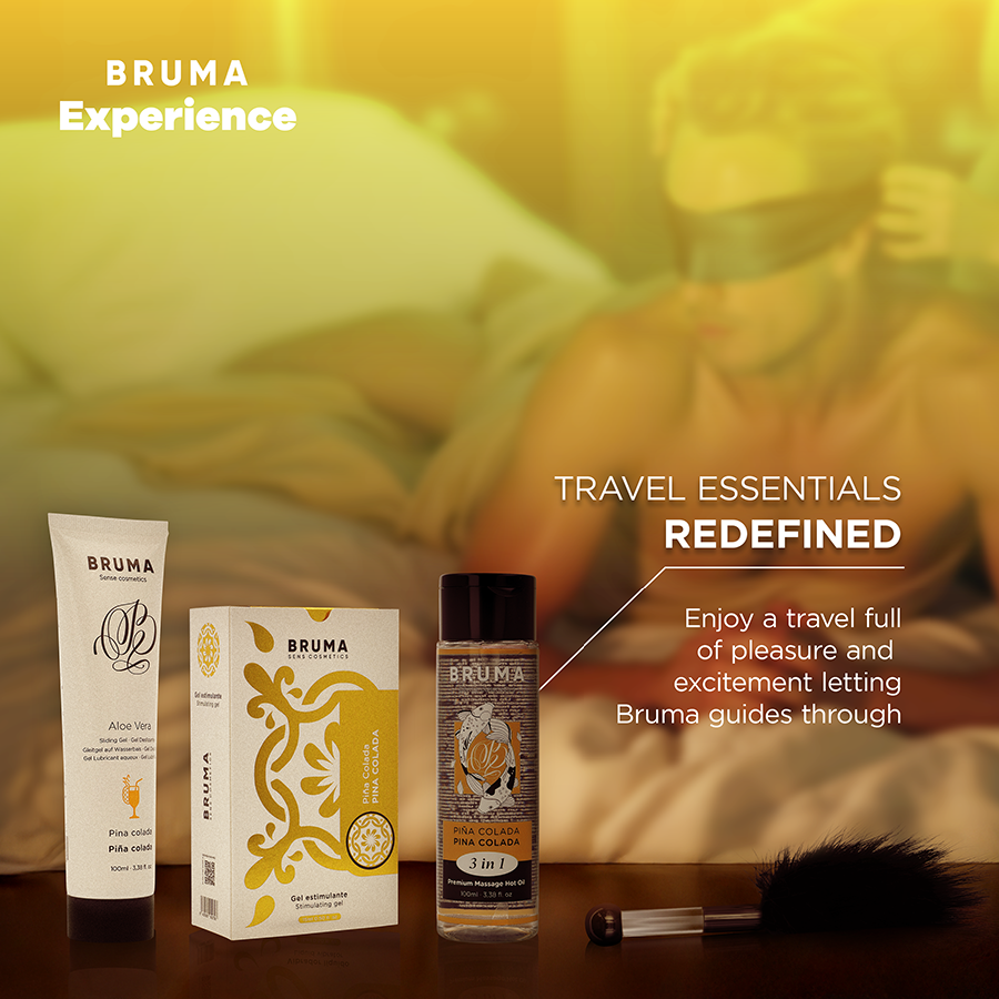 Bruma Xperience Sweet Pina Colada Temptation Pack With Orgasm Enhancer - 3