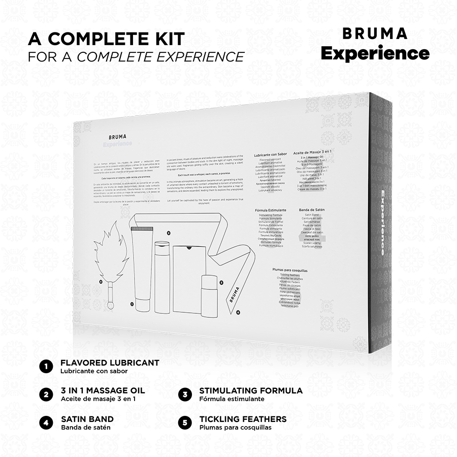 Bruma Xperience Sweet Pina Colada Temptation Pack With Orgasm Enhancer - 4