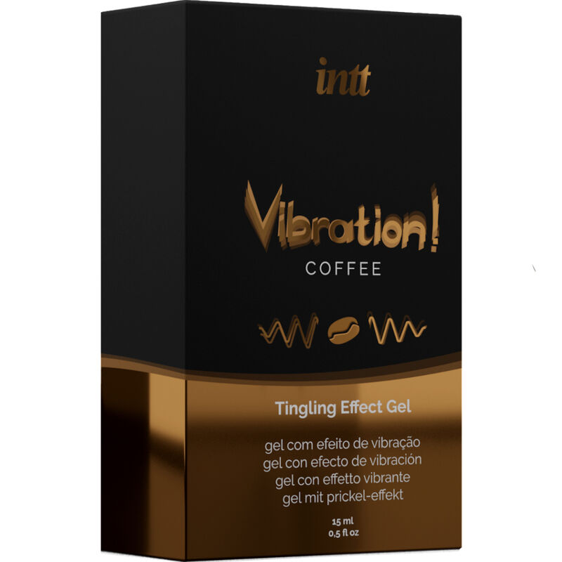 Intt Unisex Arousal Gel Powerful Intimate Stimulant Liquid Vibrating Gel Coffee 15Ml - 3