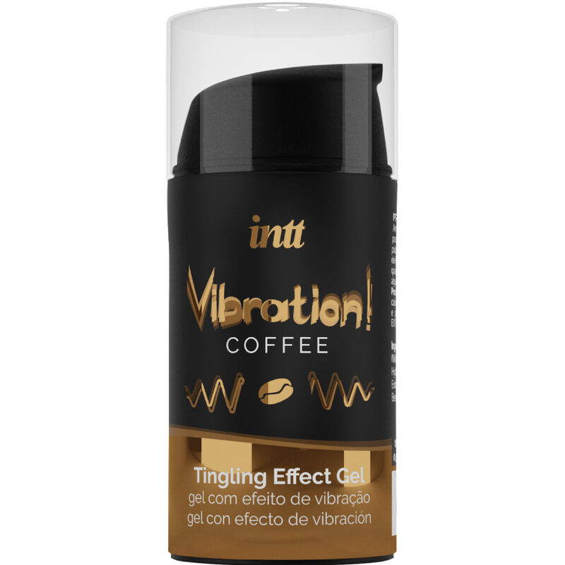 Intt Unisex Arousal Gel Powerful Intimate Stimulant Liquid Vibrating Gel Coffee 15Ml