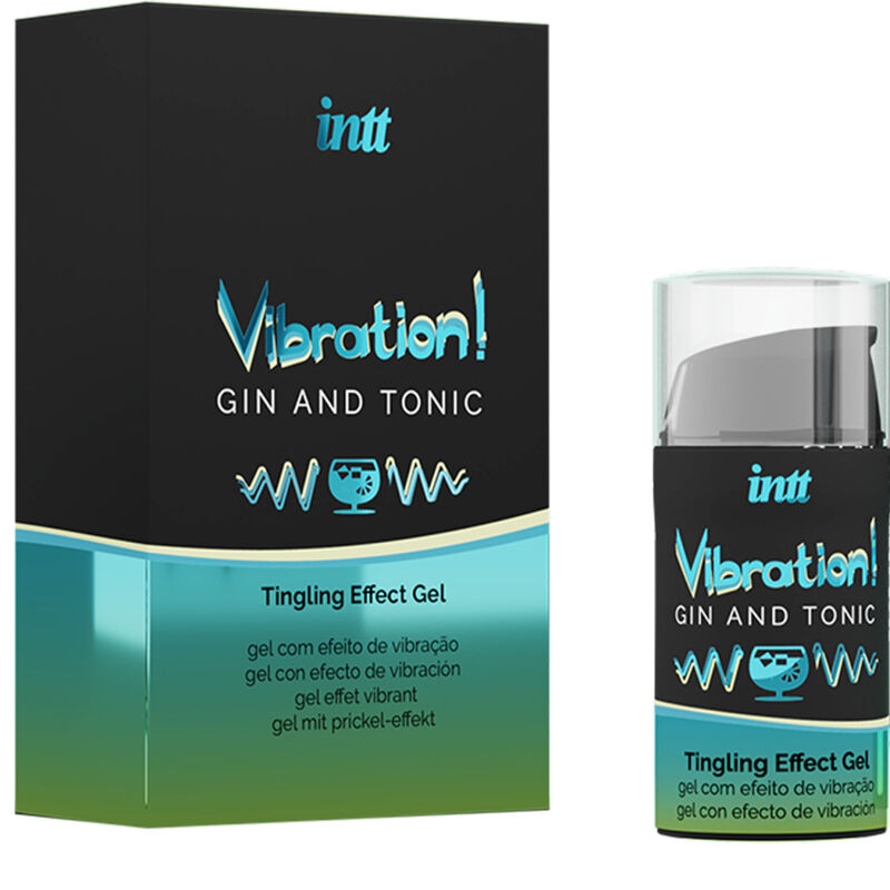 Intt Unisex Arousal Gel Powerful Intimate Stimulant Liquid Vibrator Gel Gin Tonic 15Ml - 2