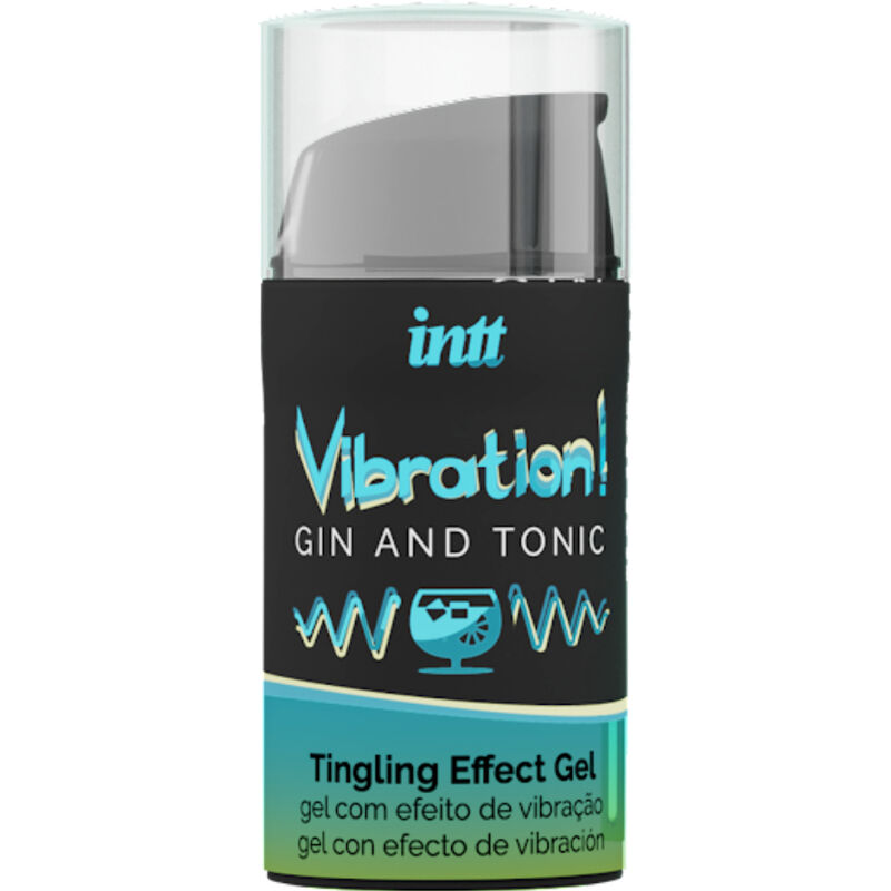 Intt Unisex Arousal Gel Powerful Intimate Stimulant Liquid Vibrator Gel Gin Tonic 15Ml