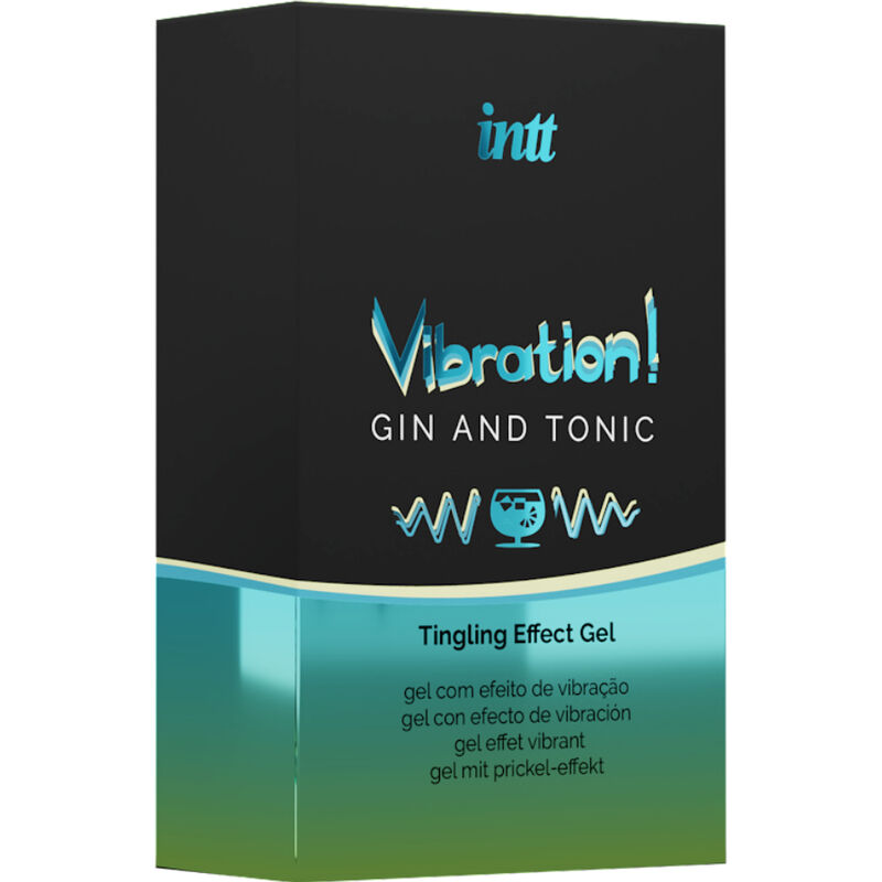 Intt Unisex Arousal Gel Powerful Intimate Stimulant Liquid Vibrator Gel Gin Tonic 15Ml - 3