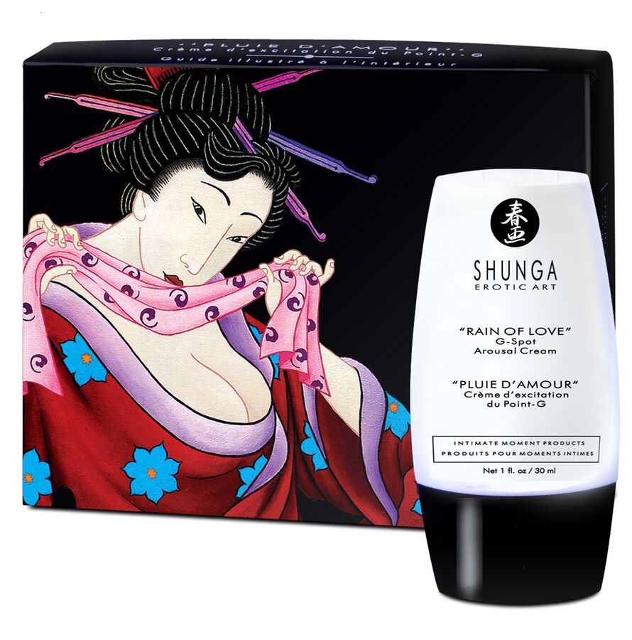 Shunga Aphrodisiacs Rain Of Love G Spot Stimulating Cream