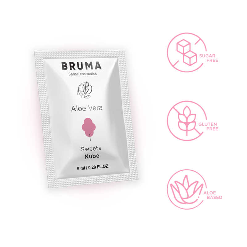 Bruma Aloe Vera Sliding Gel Sweets Flavor 6 Ml - 5
