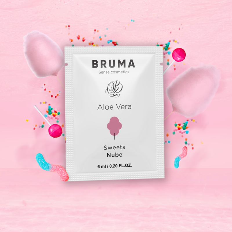 Bruma Aloe Vera Sliding Gel Sweets Flavor 6 Ml - 4