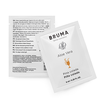Bruma Aloe Vera Sliding Gel Pina Colada Flavor 6 Ml