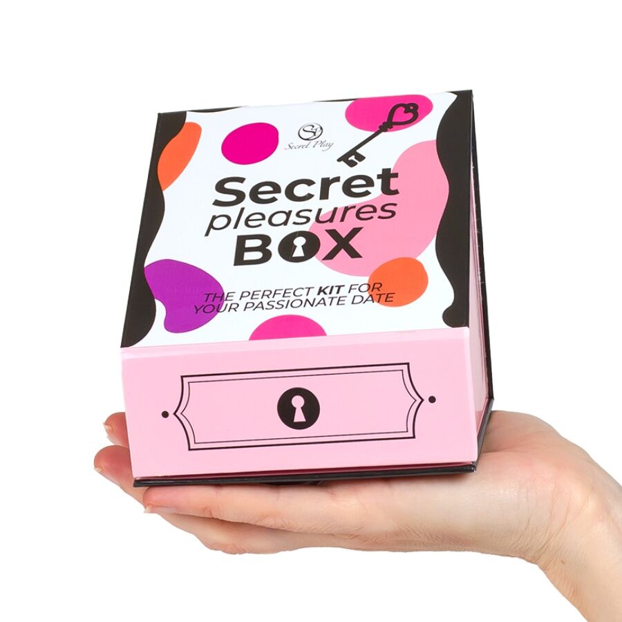 Secretplay Play Pleasures Box For Couples Dice Vibrating Bullet Feather Pen - 4