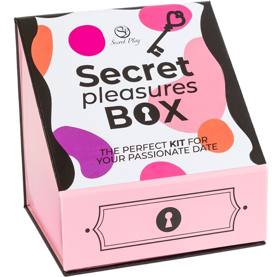 Secretplay Play Pleasures Box For Couples Dice Vibrating Bullet Feather Pen