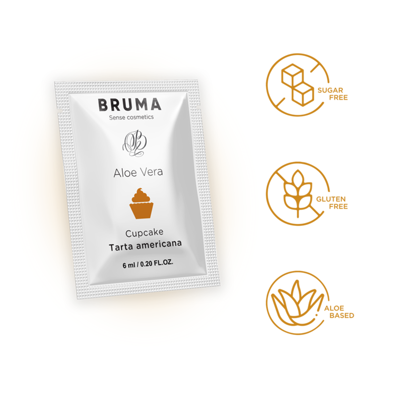 Bruma Aloe Vera Sliding Gel Cupcake Flavor 6 Ml - 4