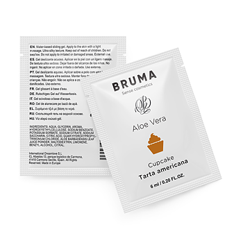 Bruma Aloe Vera Sliding Gel Cupcake Flavor 6 Ml