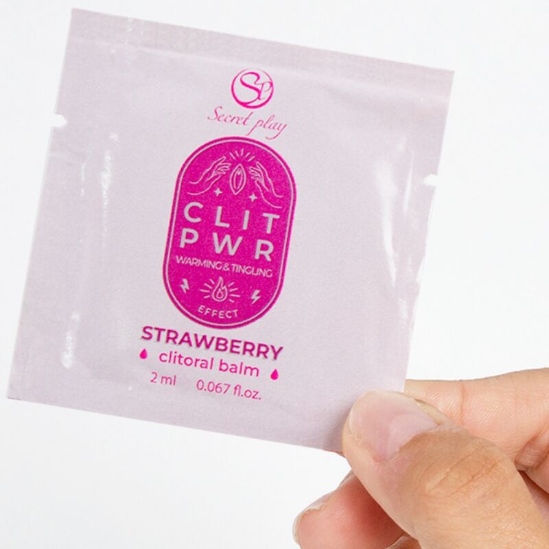 Secretplay Cosmetic Single Dose Strawberry Lubricant 2 Ml - 2