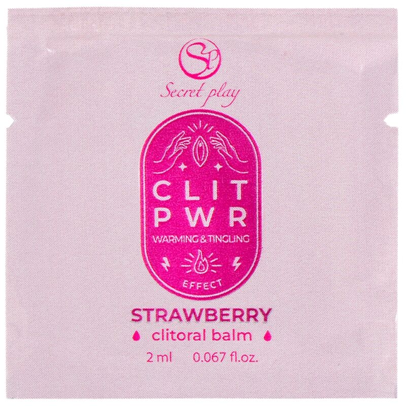 Secretplay Cosmetic Single Dose Strawberry Lubricant 2 Ml