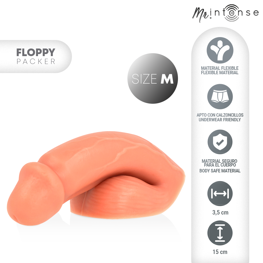 Mr Intense Dildos Mr Intense Floppy Size Realistic Packer - 2