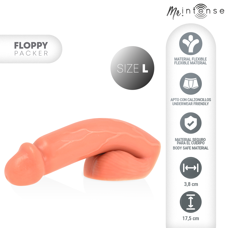 Mr Intense Dildos Mr Intense Floppy Size Realistic Packer - 2
