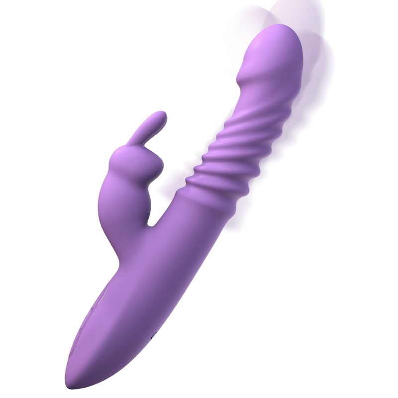 Fantasy For Her Rabbit Clitoris Stimulator With Heat Oscillation And Vibration Function Violet - 2