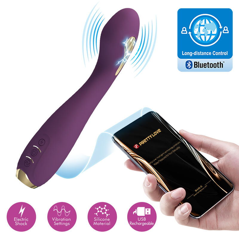 APP Pretty Love Hector Electroshock Vibrator By APP Control