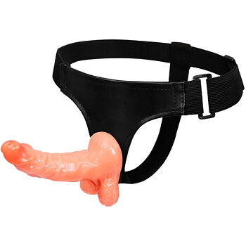 Baile Harness With Realistic Penis And Ultra Passionate Adjustable Panties 15 5 Cm