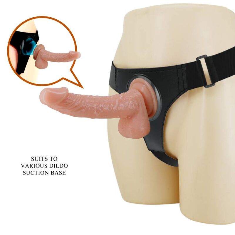 Harness Pretty Love Harness Briefs Harness With Dildo Kevin 19 Cm Natural