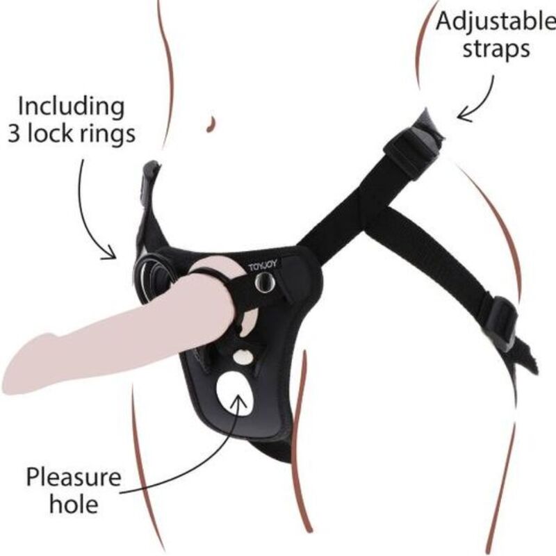 Get Real Strap On Pleasure Harness