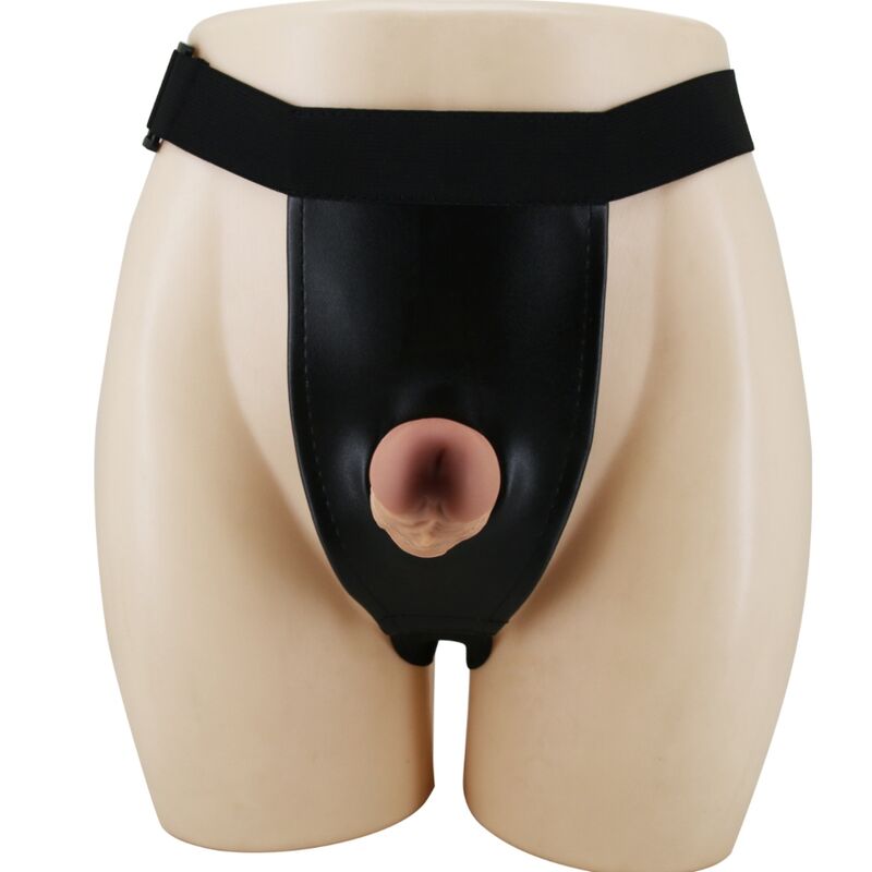 Harness Pretty Love Harnnes Briefs With Didlo Included - 4