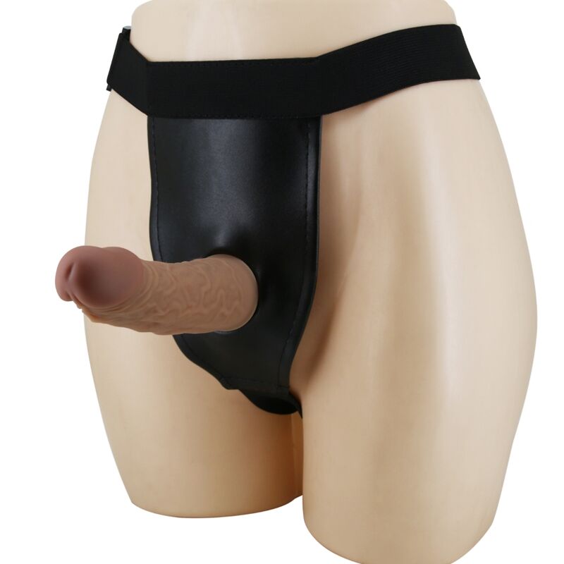 Harness Pretty Love Harnnes Briefs With Didlo Included - 3