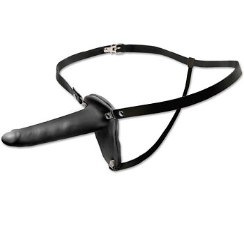 Fetish Fantasy Leather Strap On