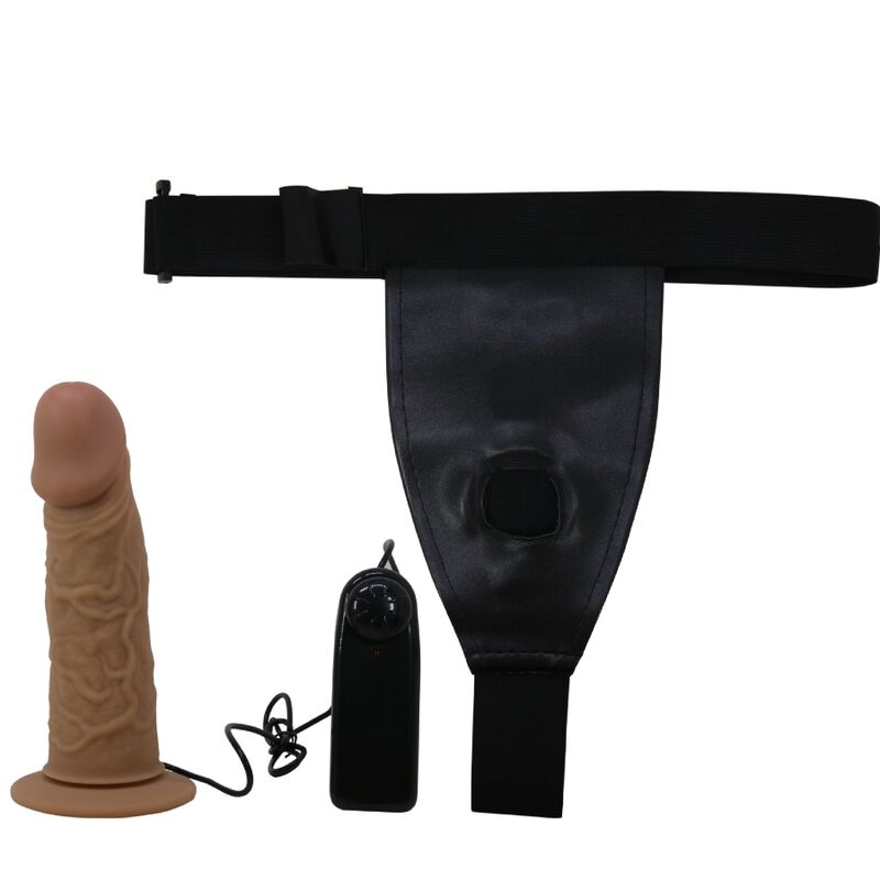 Harness Pretty Love Harness Briefs With Vibration Dildo Included - 5