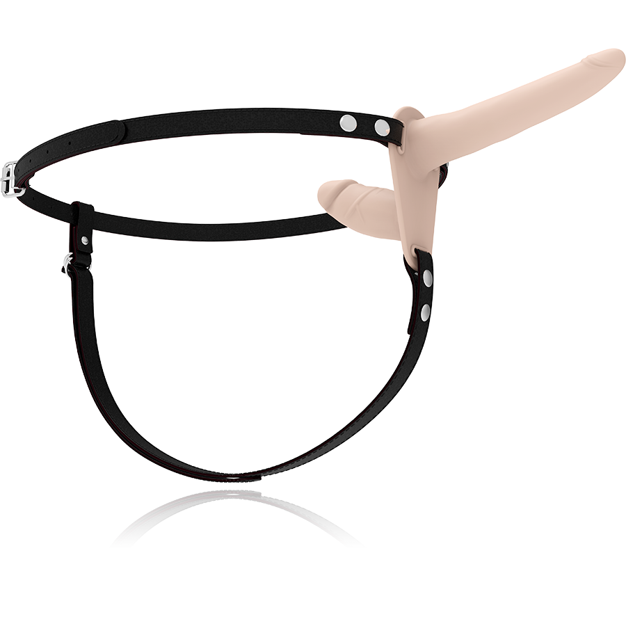 Fetish Submissive Harness Double Penetration Up Vibrator - 3