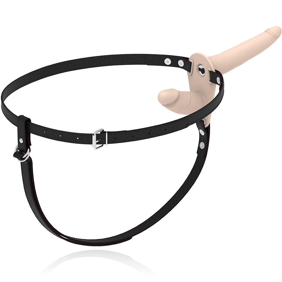 Fetish Submissive Harness Double Penetration Up Vibrator - 5