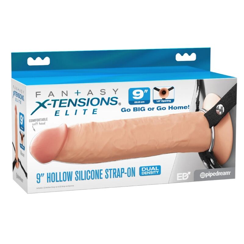 Fantasy X Tensions Elite Realistic Hollow Strap On 24 1 CM