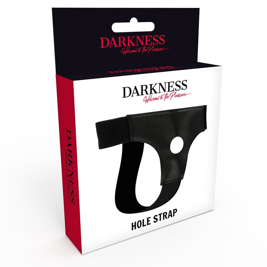 Darkness Sensations Harness With Hole - 3